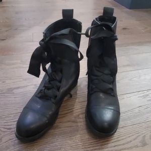 Girly Combat Boots